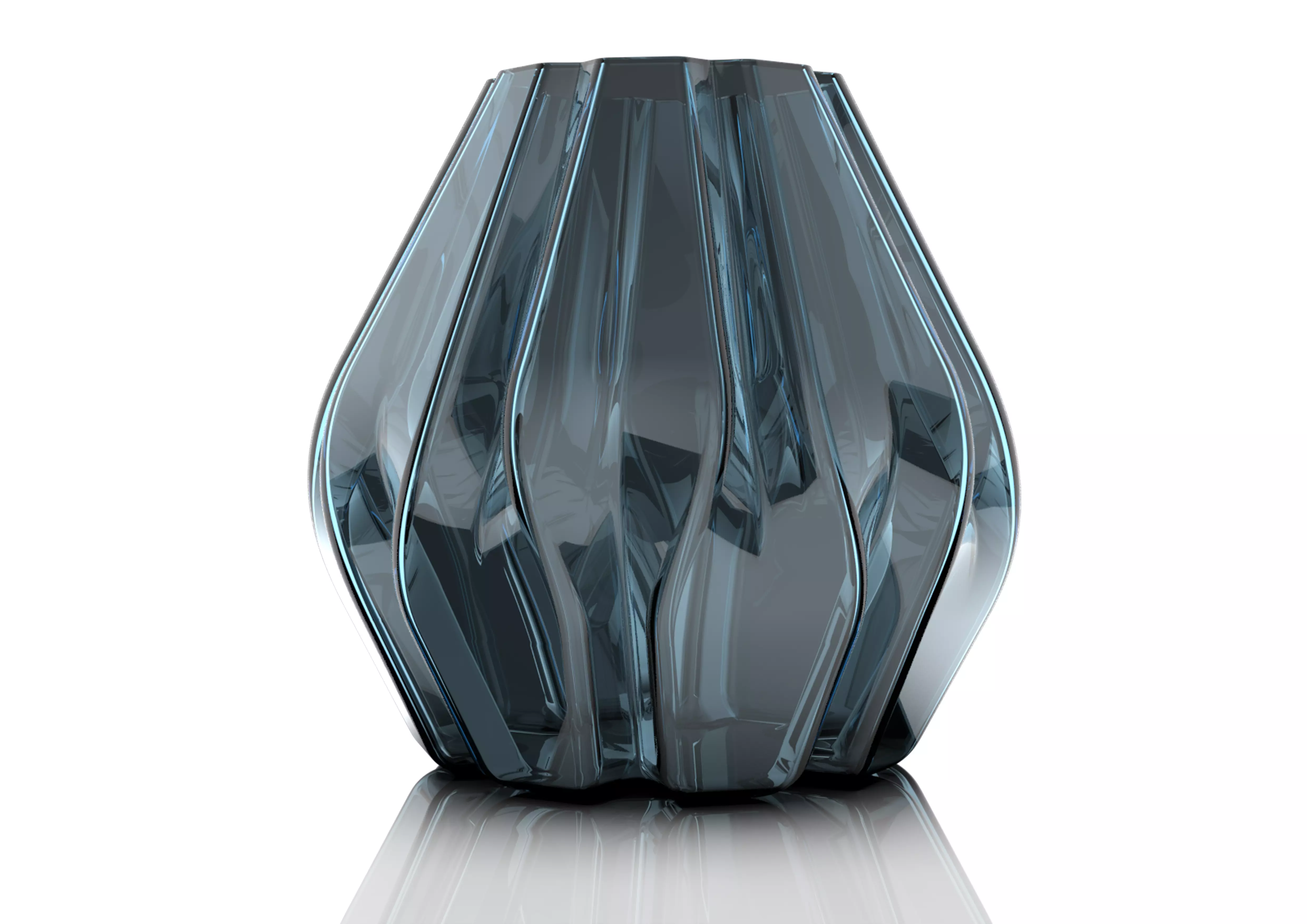 vase-z crystal vase 3D print model_0