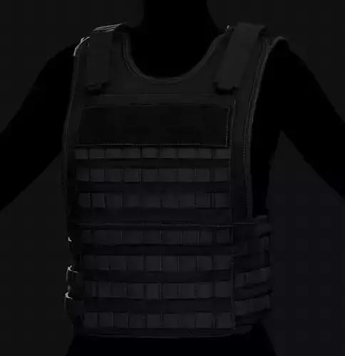 Body Armor Vest Game-Ready