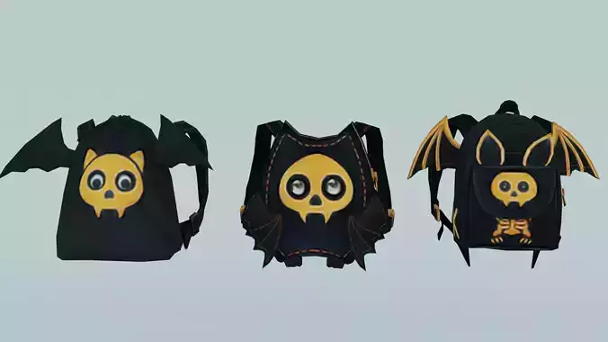 bag 3x Halloween B Backpack