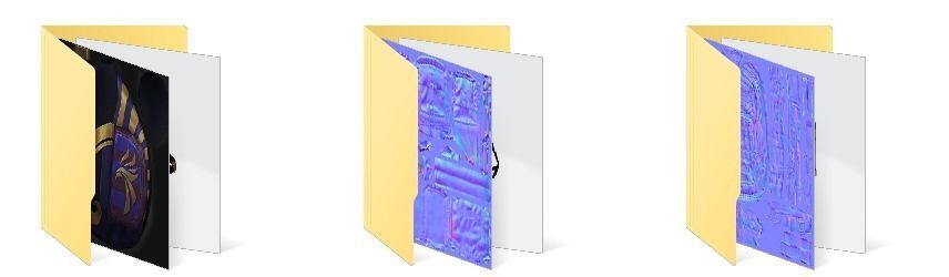 bag 3x Imperialegypt Backpack 3D model_13