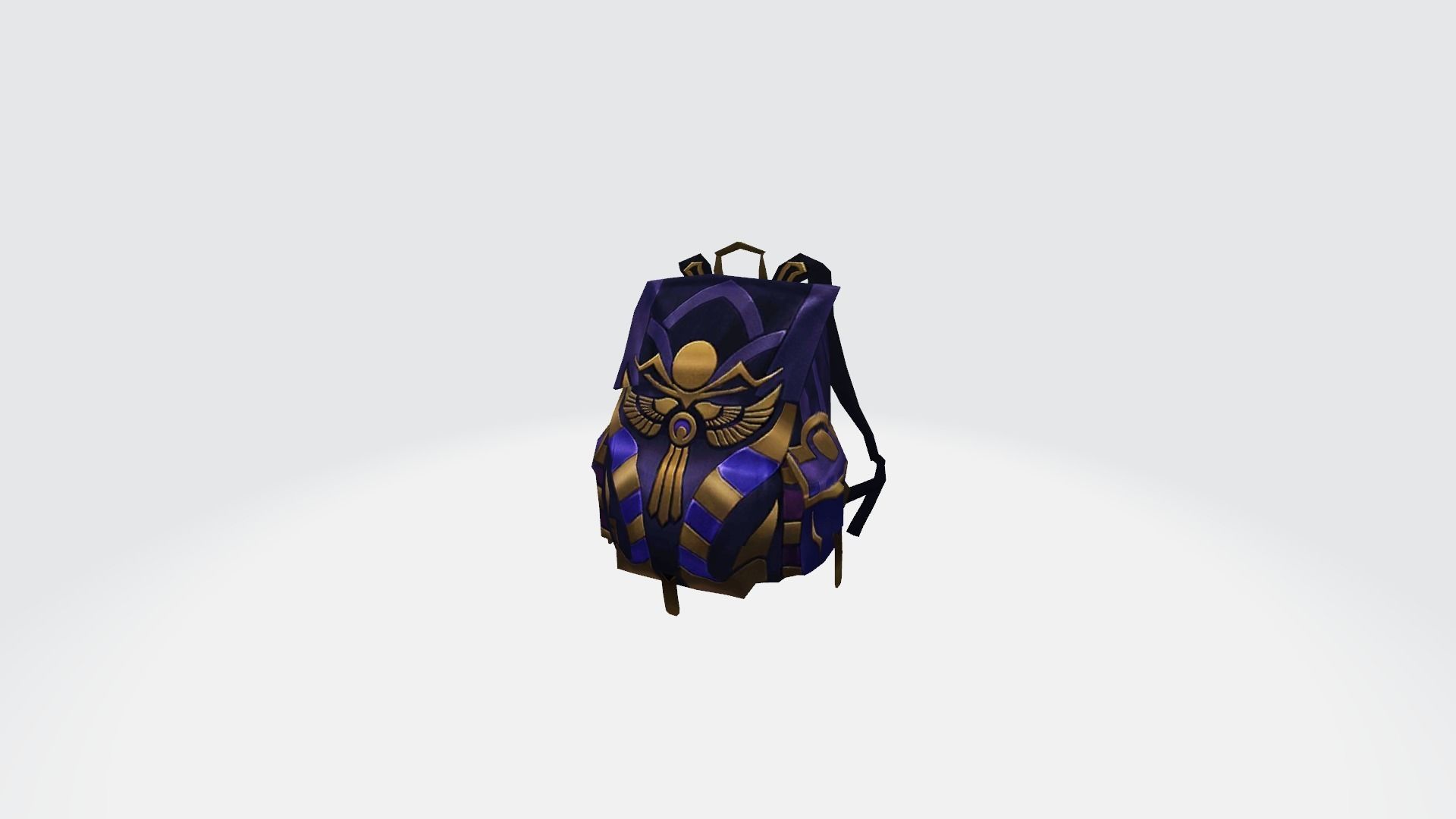 bag 3x Imperialegypt Backpack 3D model_11