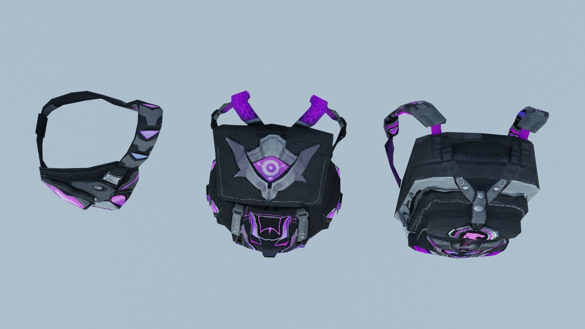 bag 3x Jajuar Backpack 3D model_3