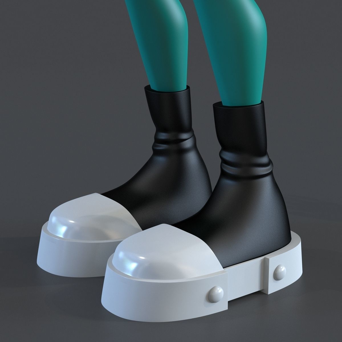 Robin Cartoon Character Rigged 3D model_20