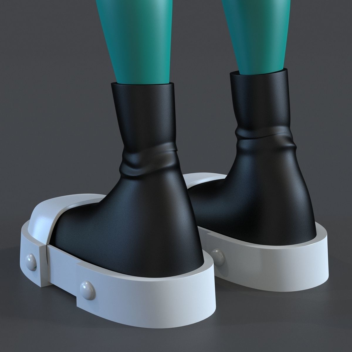 Robin Cartoon Character Rigged 3D model_23