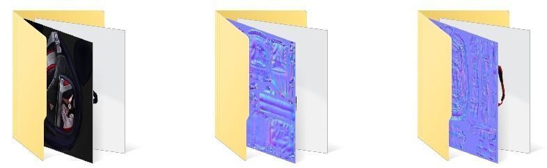 bag 3x Ninjas Backpack 3D model_12