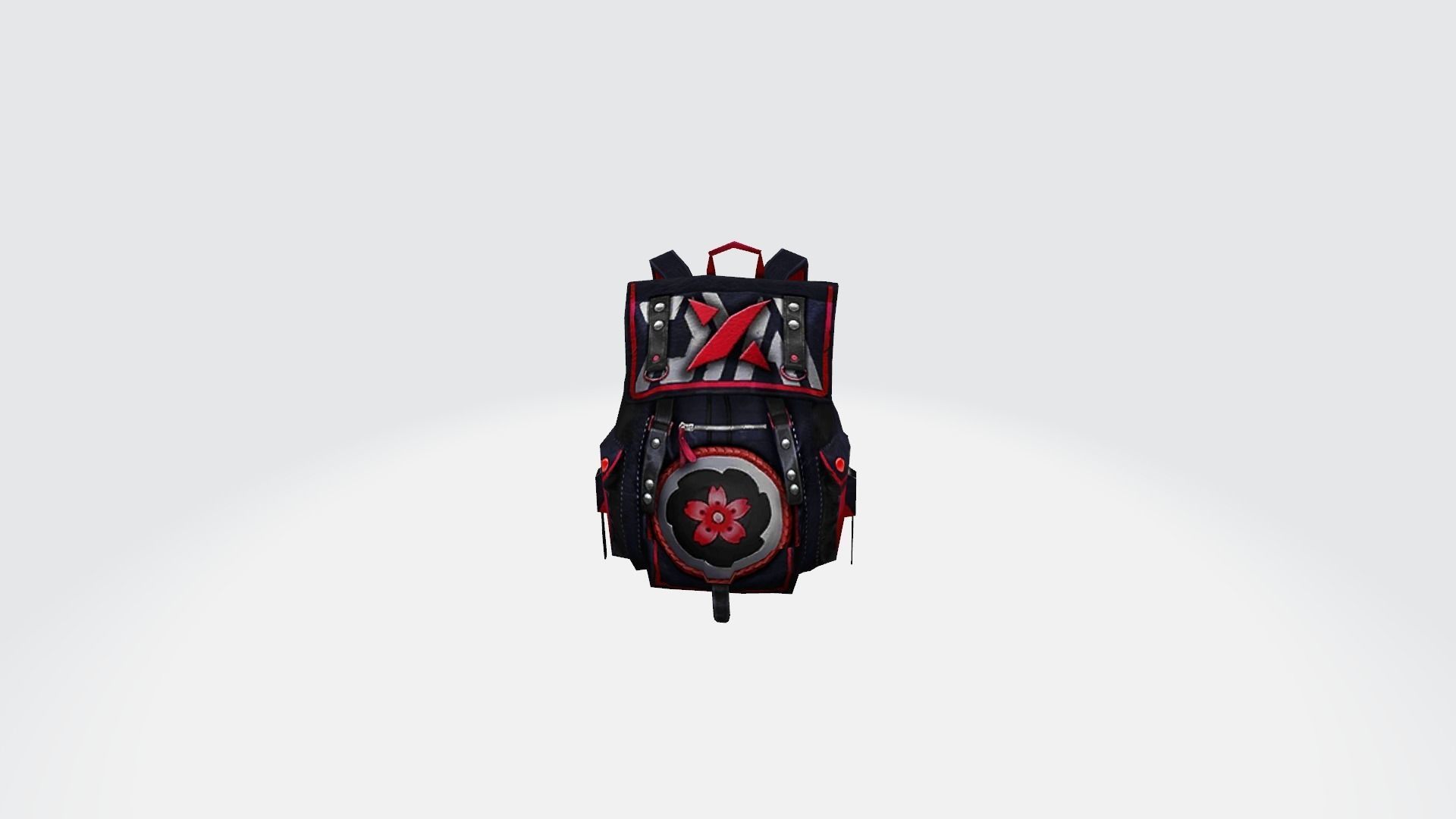 bag 3x Ninjas Backpack 3D model_10