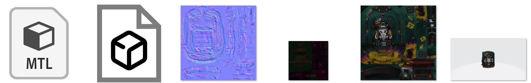 bag 3x Nuclear Backpack 3D model_13