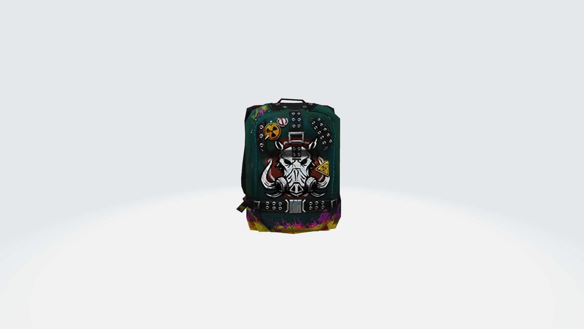 bag 3x Nuclear Backpack 3D model_11