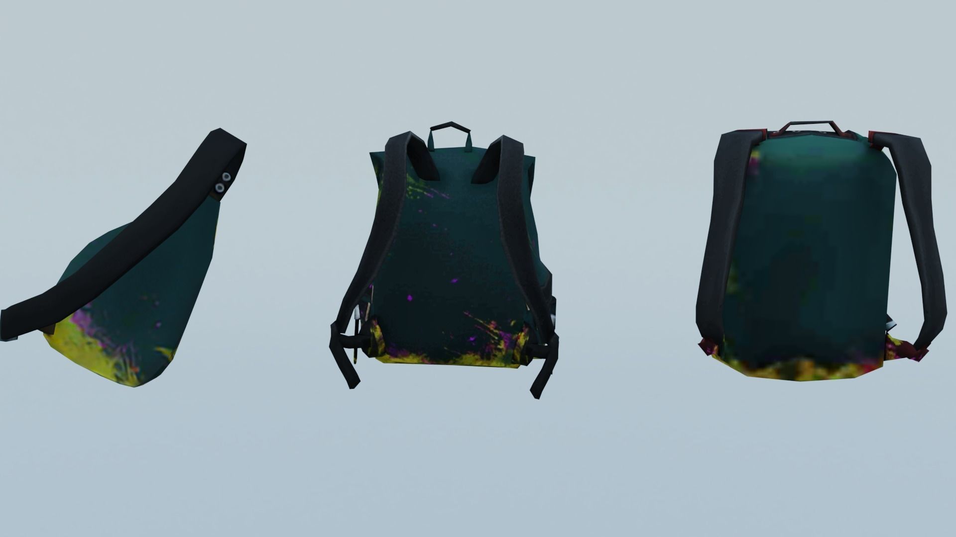 bag 3x Nuclear Backpack 3D model_2