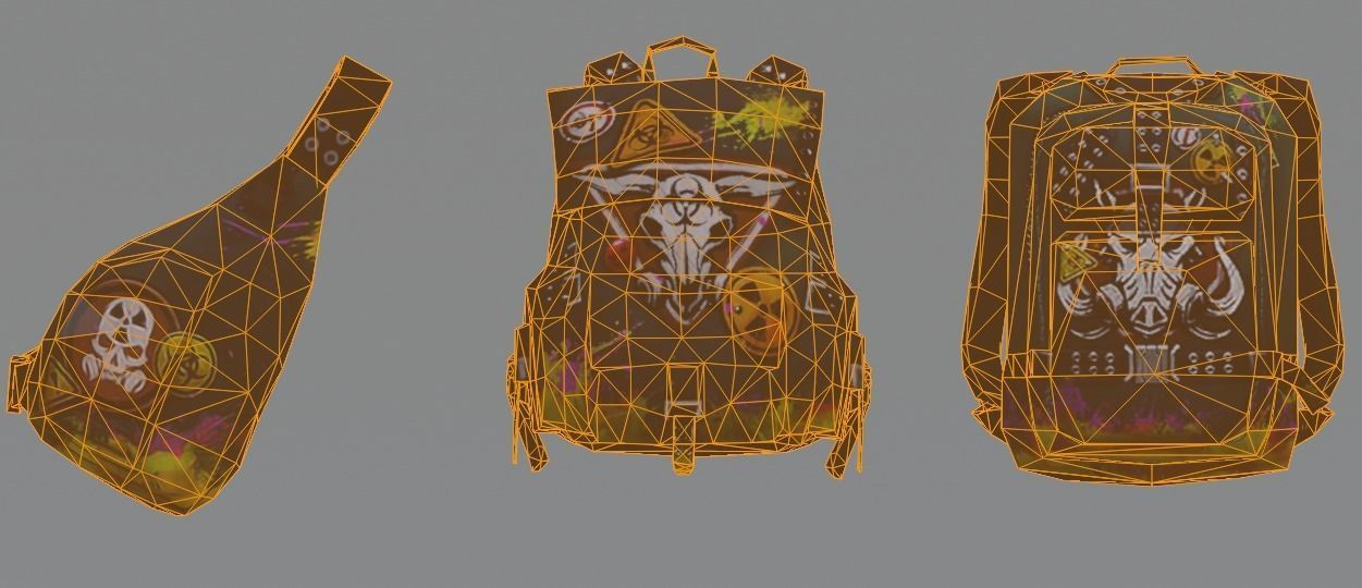 bag 3x Nuclear Backpack 3D model_7