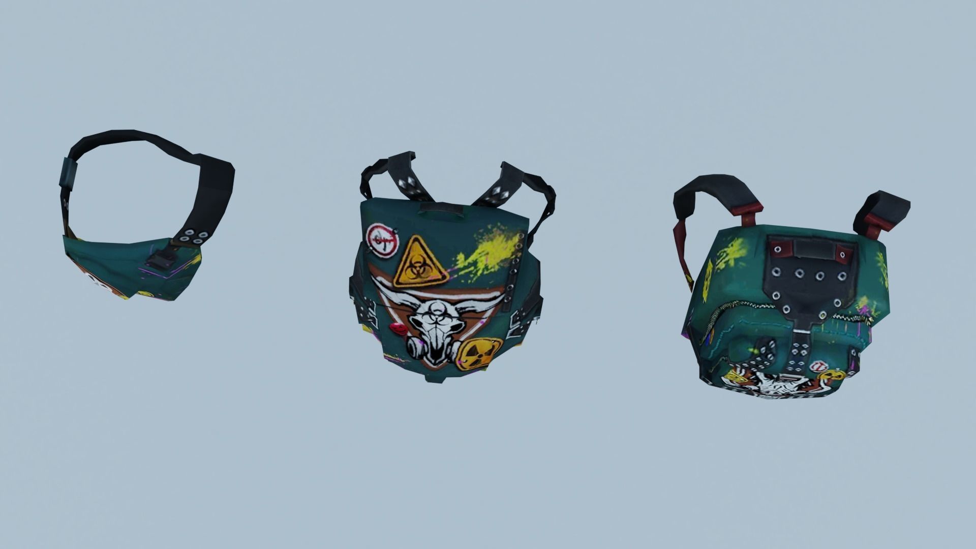 bag 3x Nuclear Backpack 3D model_3