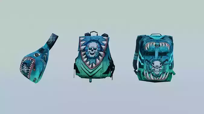 bag 3x Pirate MK2 Backpack