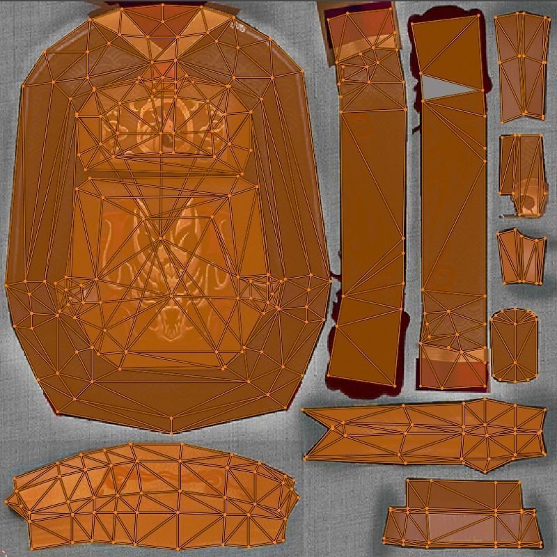 bag 3x Royalguard Backpack 3D model_6