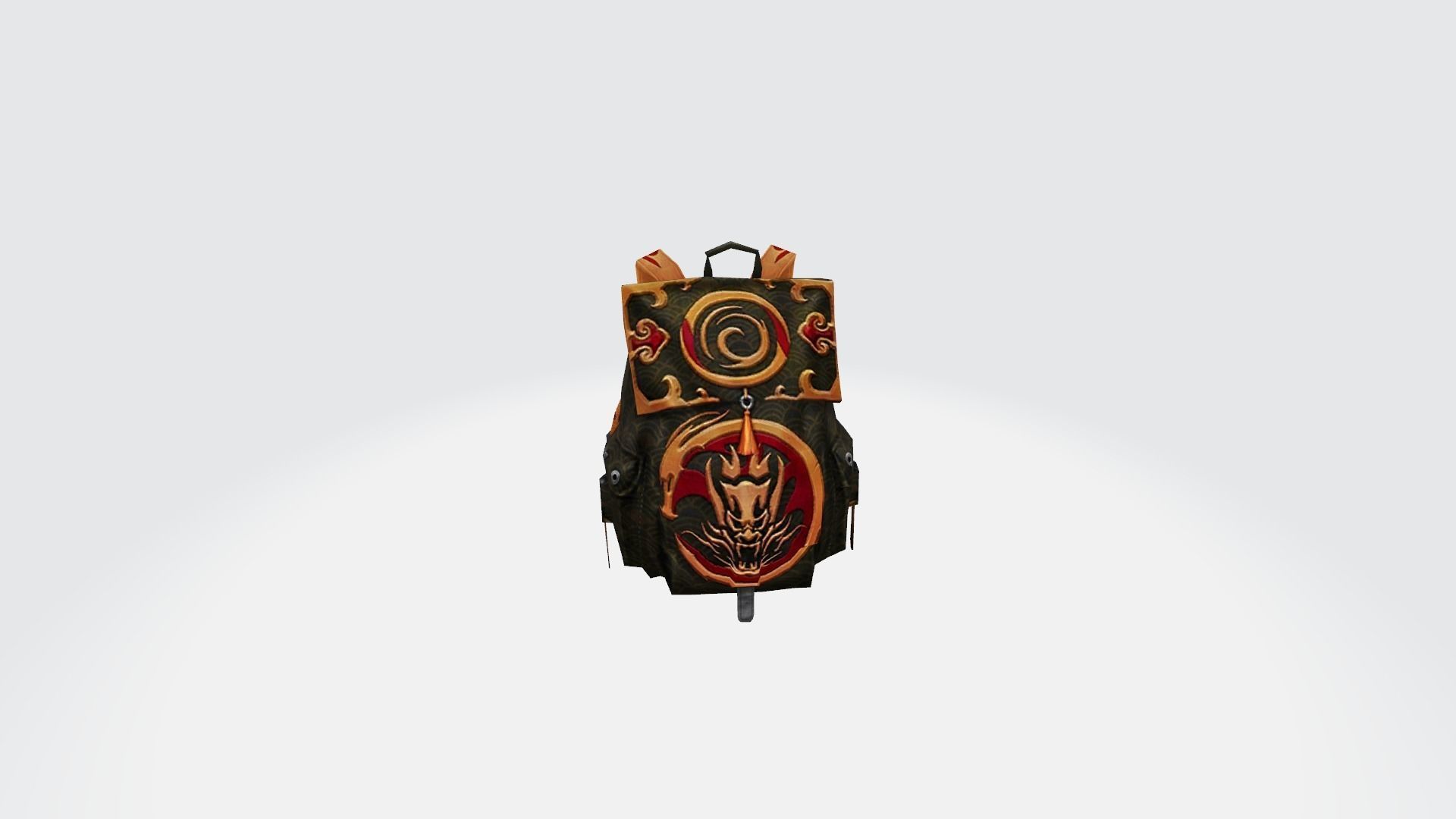 bag 3x Royalguard Backpack 3D model_10