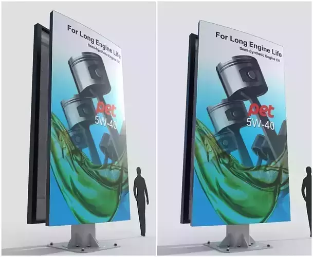 Billboard M7 Low-poly 3D model