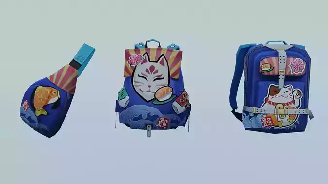 bag 3x Sushikiller Backpack