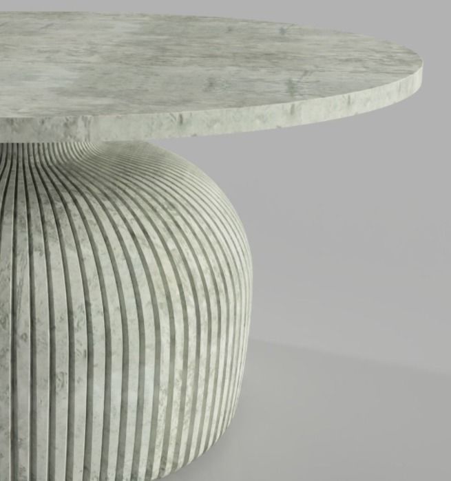 Outdoor engraved concrete Tables Collection _7