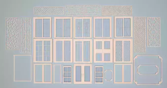 Windows collection beige