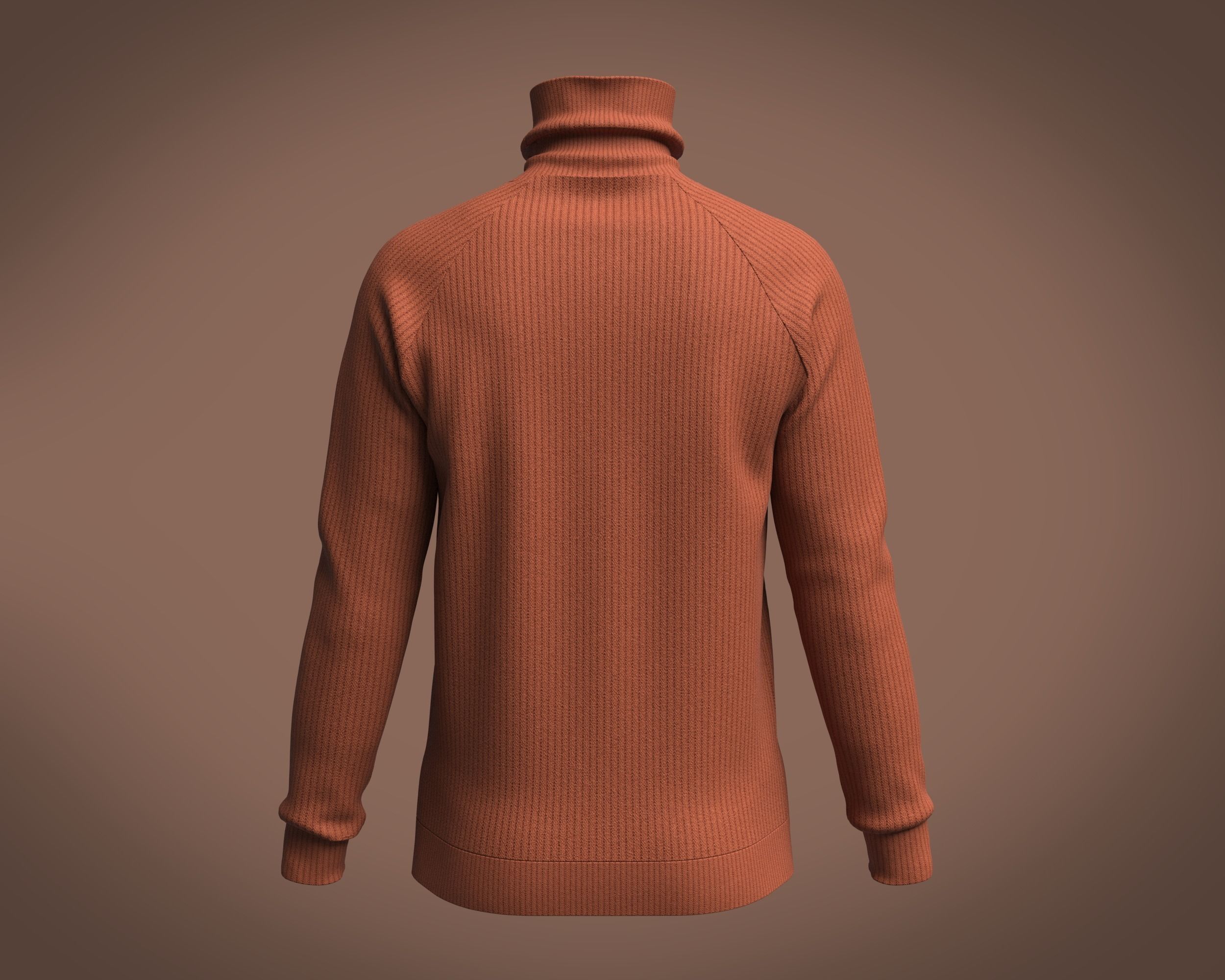 Mens Sweater 3D model_4