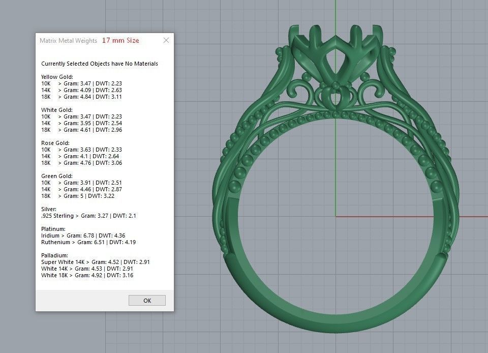 Solitaire Wedding Engagement Women Ring with Diamond 6mm 3dm stl 3D print model_6