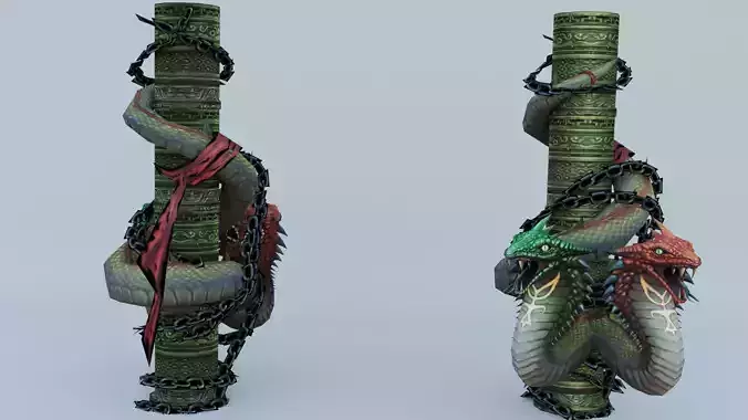 Monster snake boss Dashe