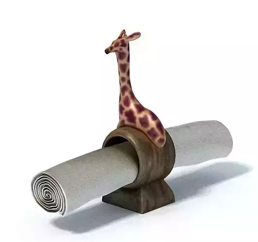 African Napkin Holder