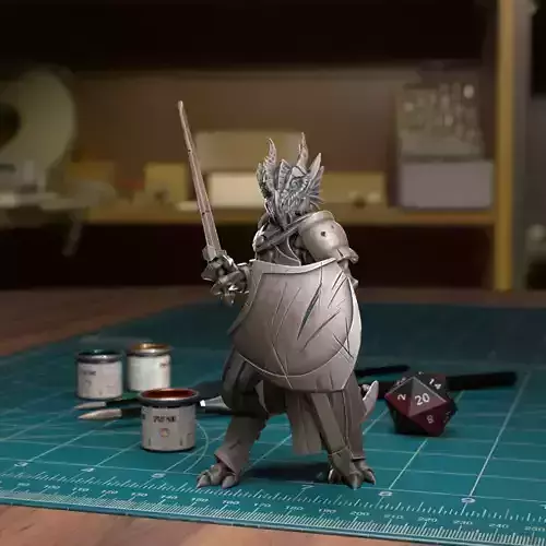 Dragonborn Guard - Pre-Supported