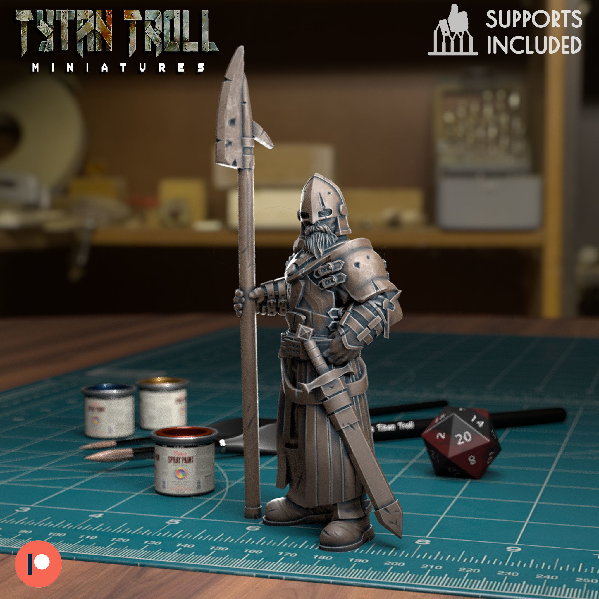 Guards Pack - Pre-Supported 3D print model_2