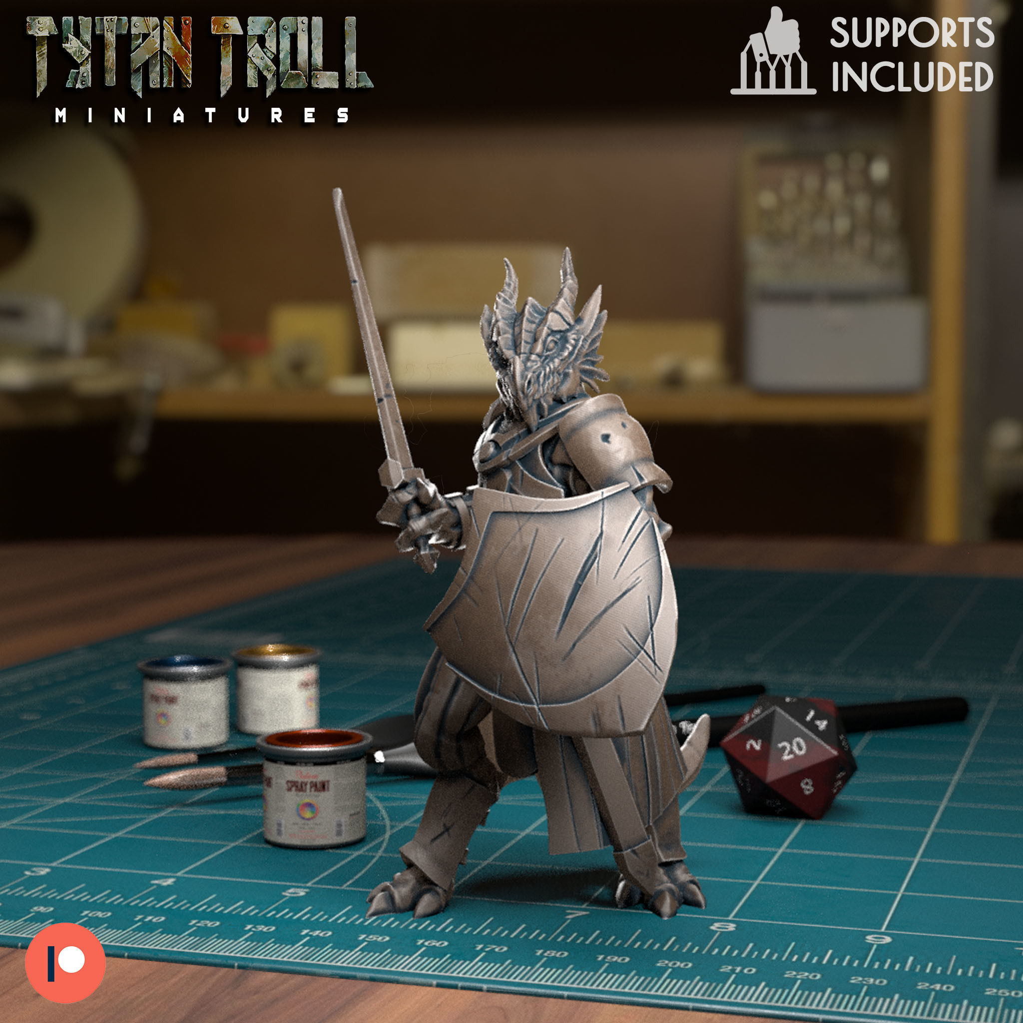 Guards Pack - Pre-Supported 3D print model_10