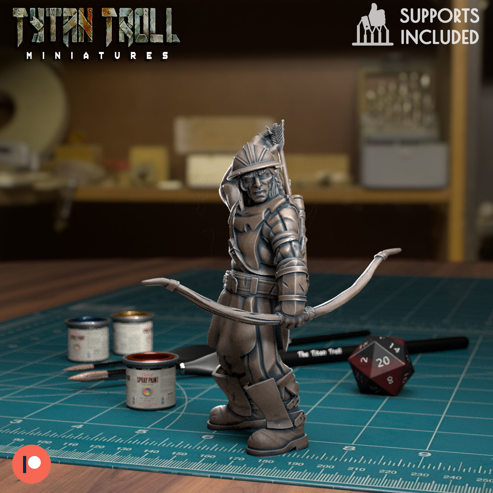 Guards Pack - Pre-Supported 3D print model_7
