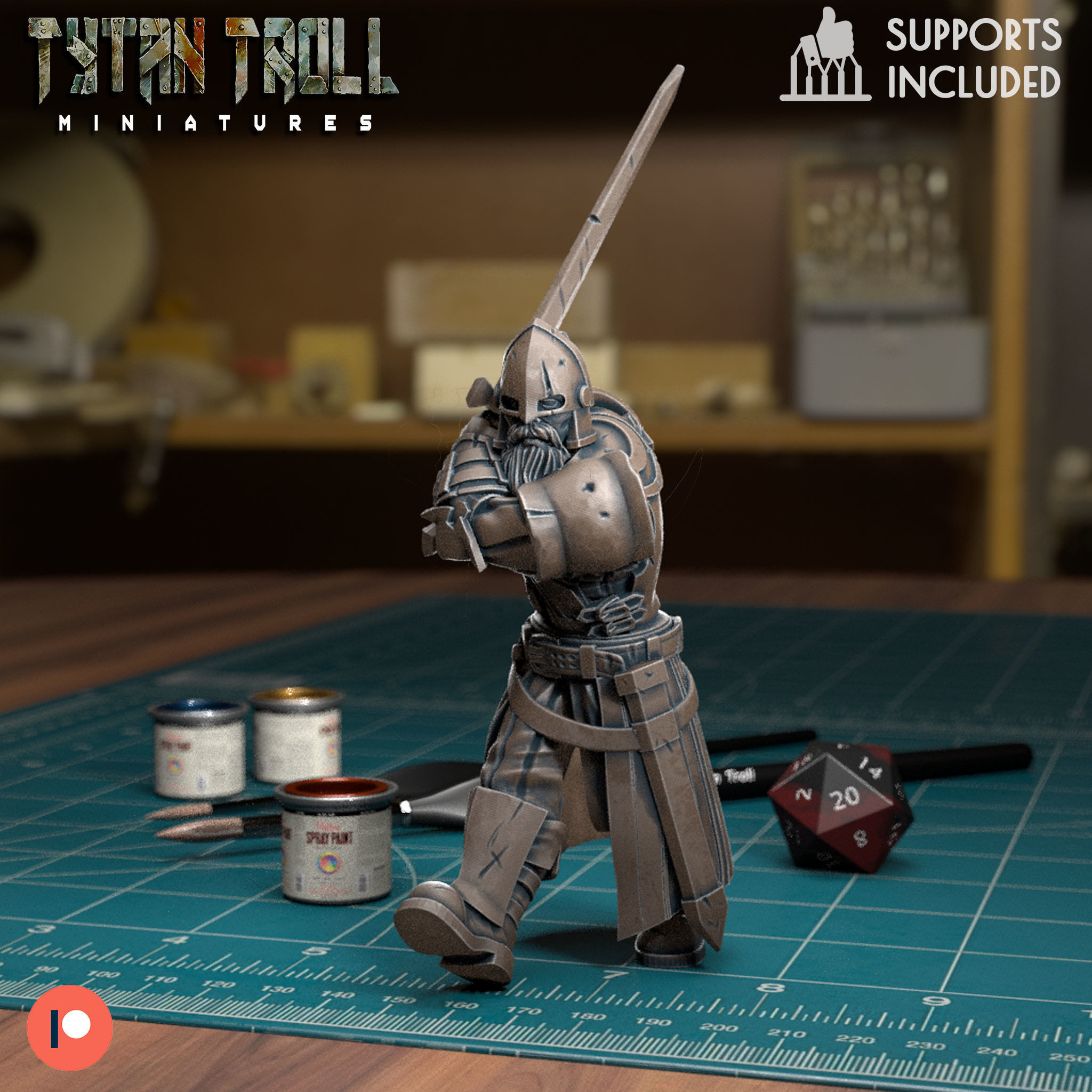 Guards Pack - Pre-Supported 3D print model_1
