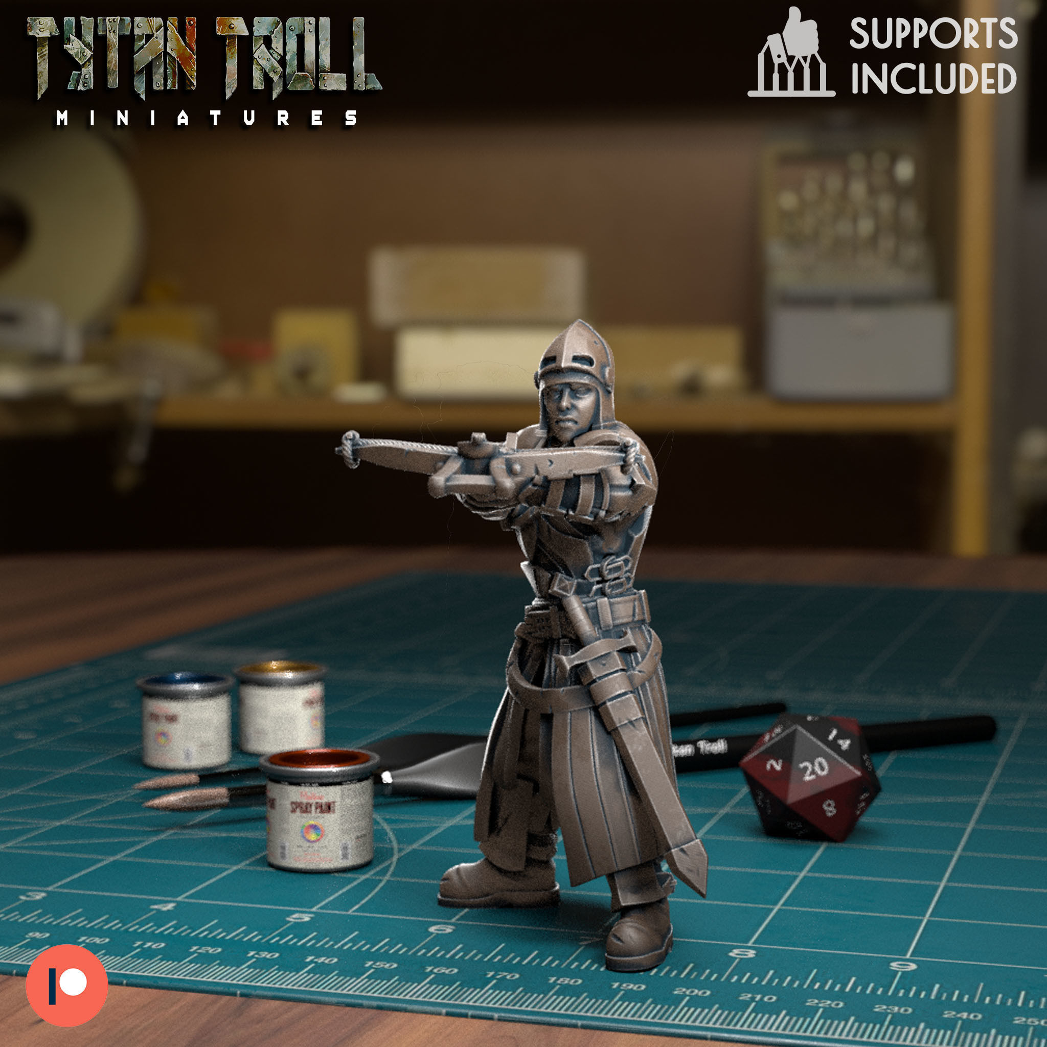 Guards Pack - Pre-Supported 3D print model_9