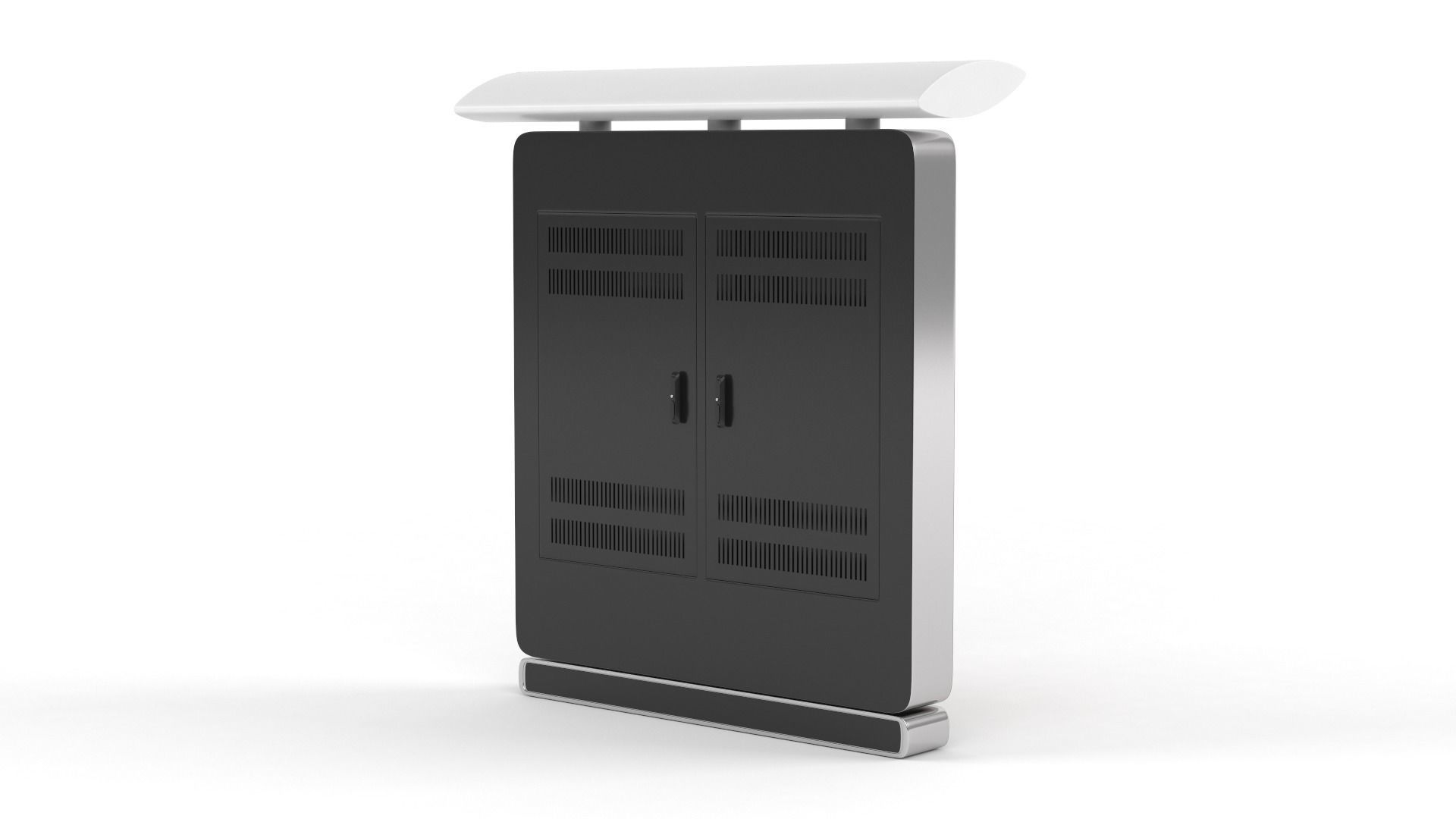 Electronic Kiosk 3D model_4