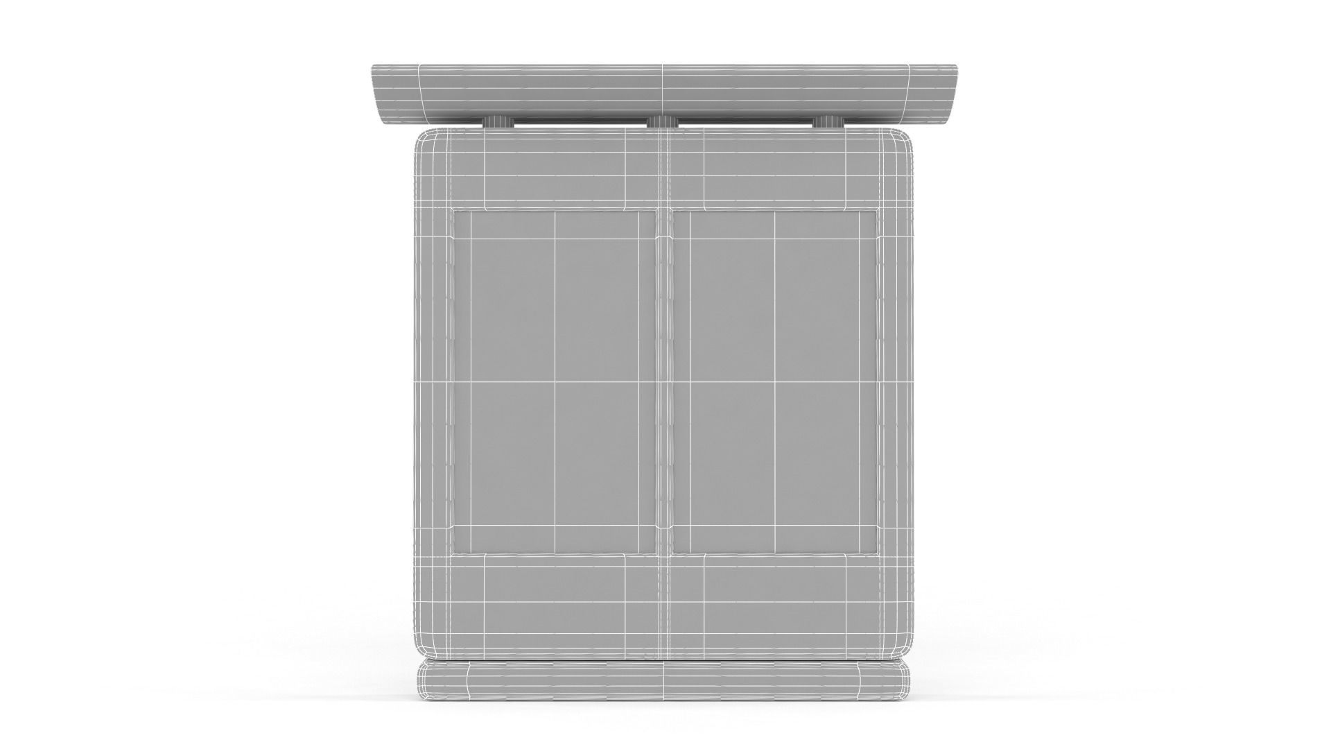 Electronic Kiosk 3D model_7