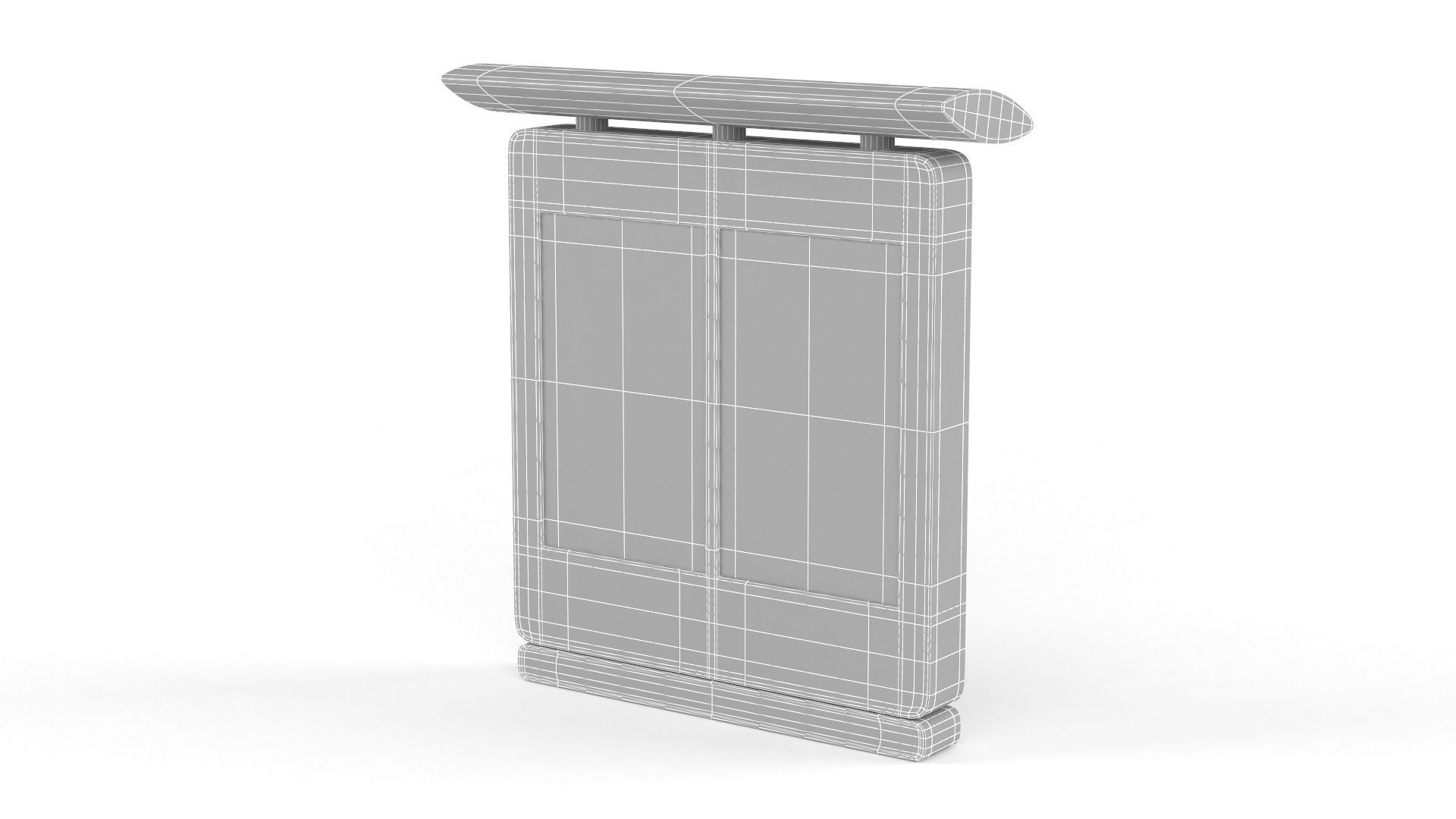 Electronic Kiosk 3D model_8