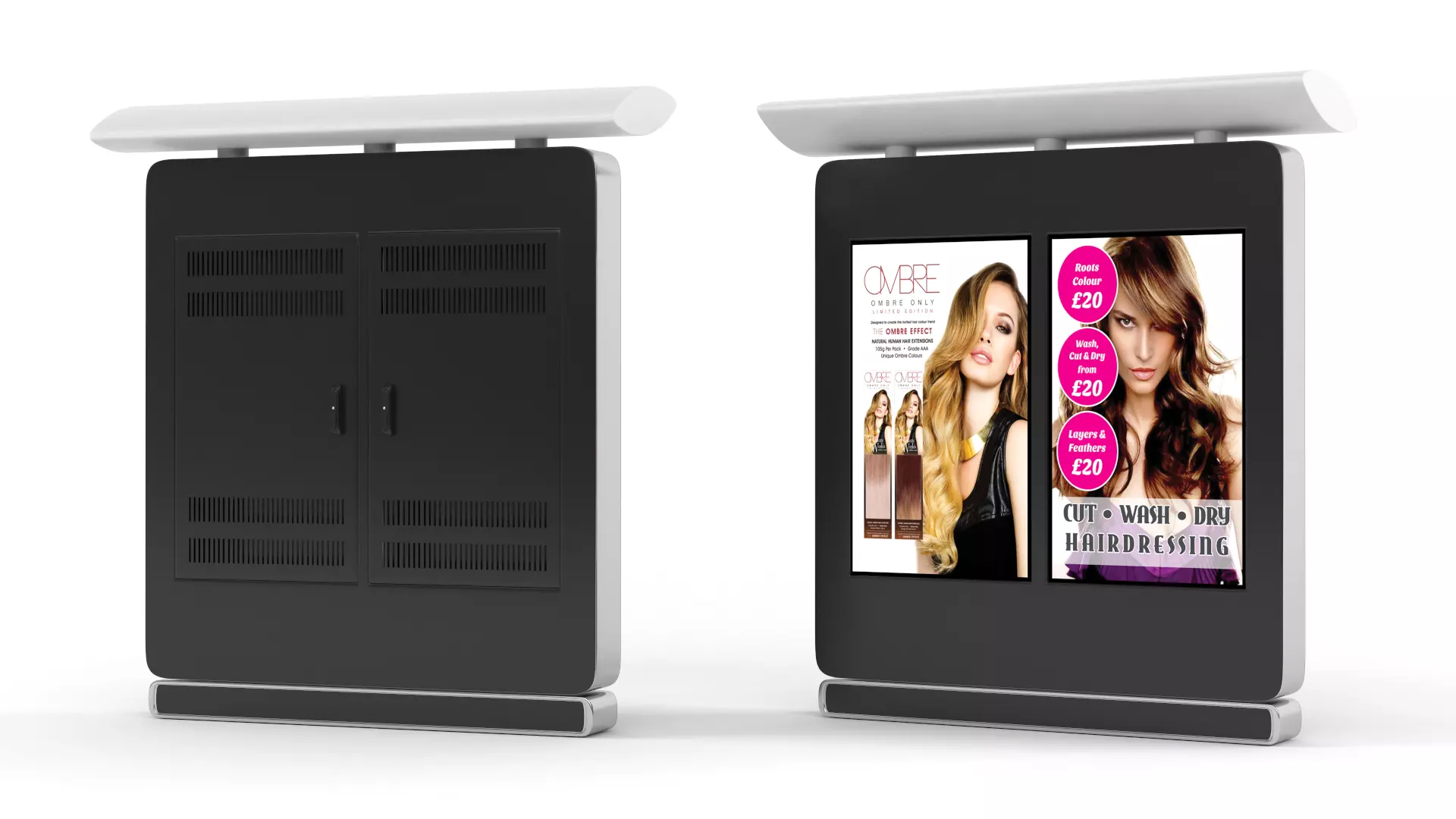 Electronic Kiosk 3D model_0