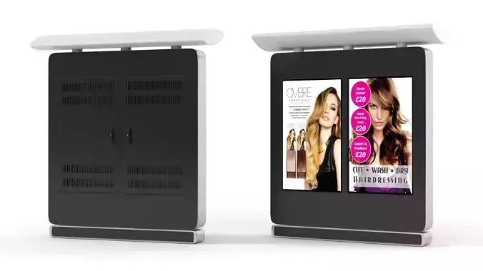 Electronic Kiosk 3D model