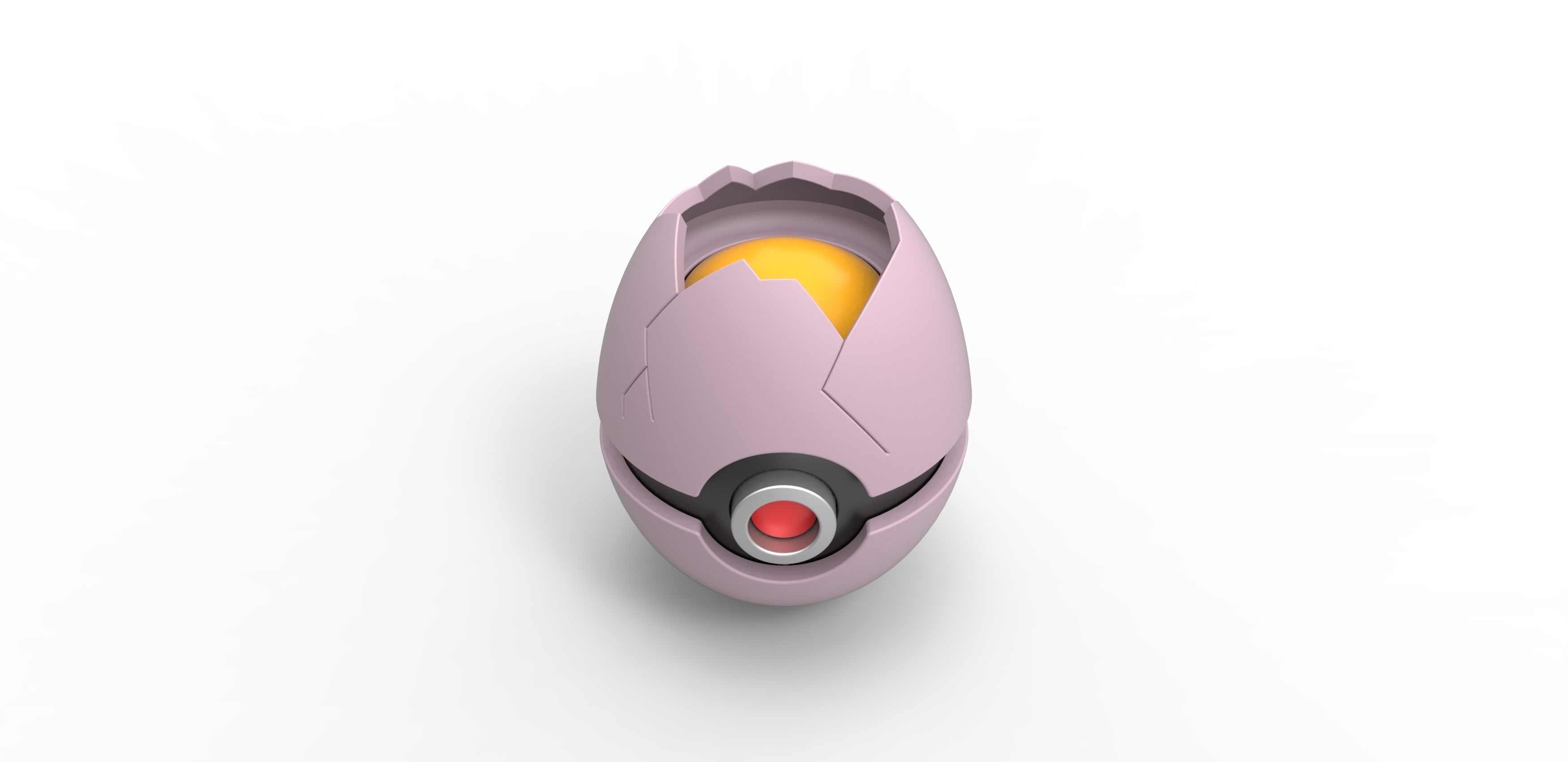 Exeggcute orb 3D print model_7