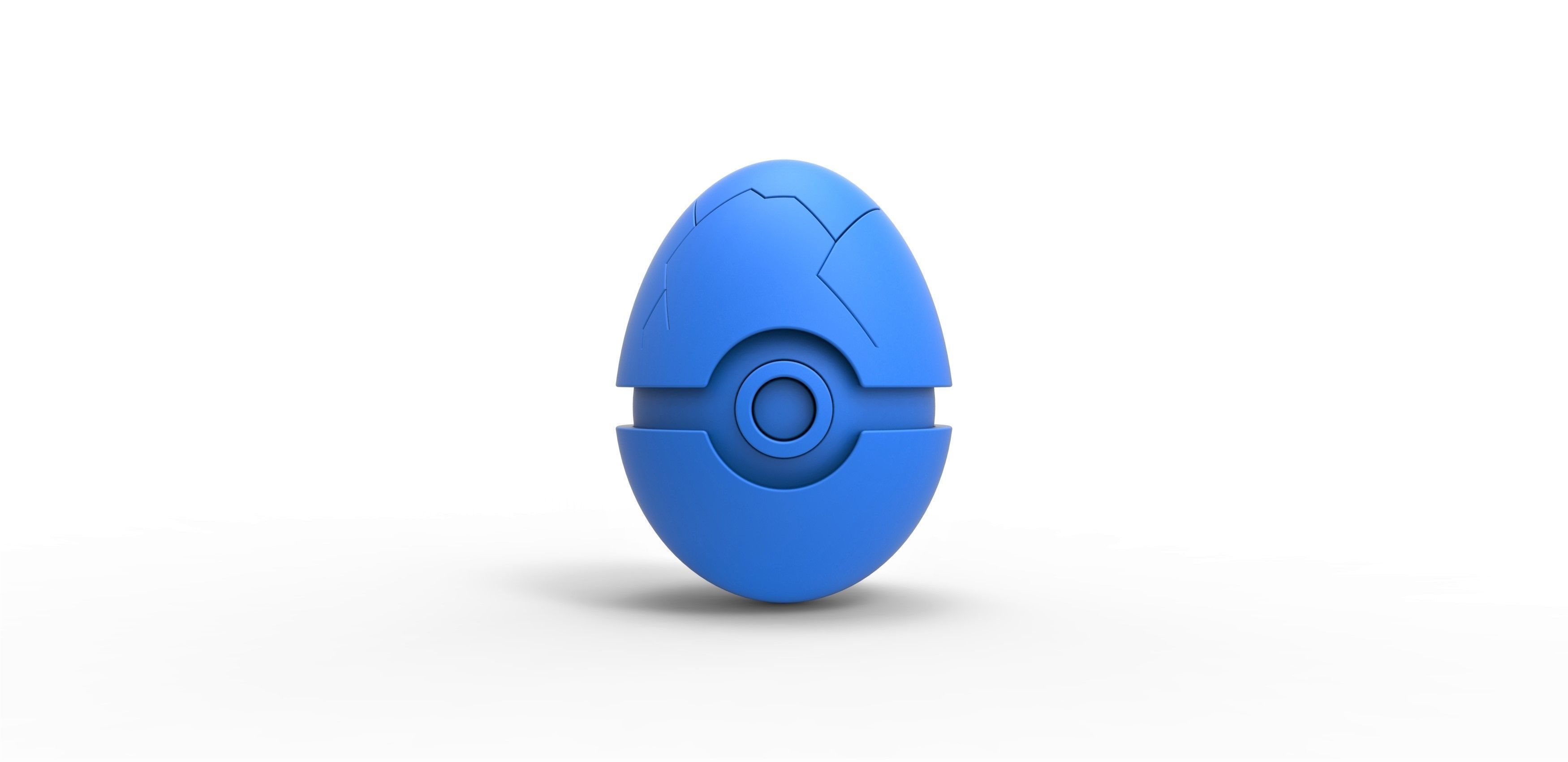 Exeggcute orb 3D print model_16