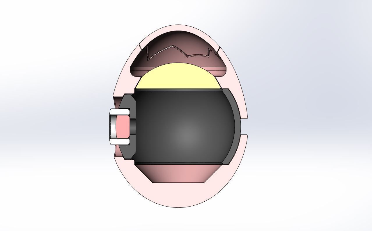 Exeggcute orb 3D print model_29
