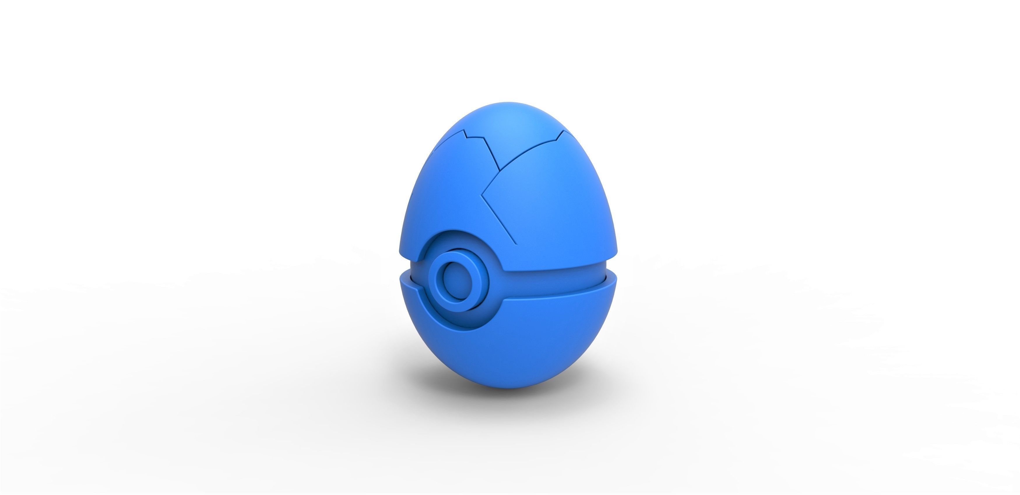 Exeggcute orb 3D print model_12