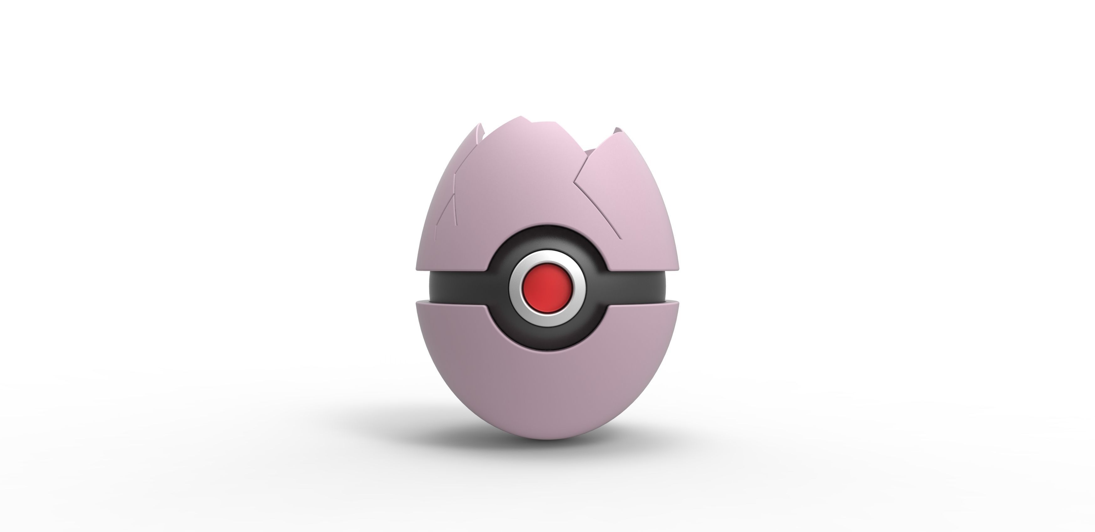 Exeggcute orb 3D print model_5