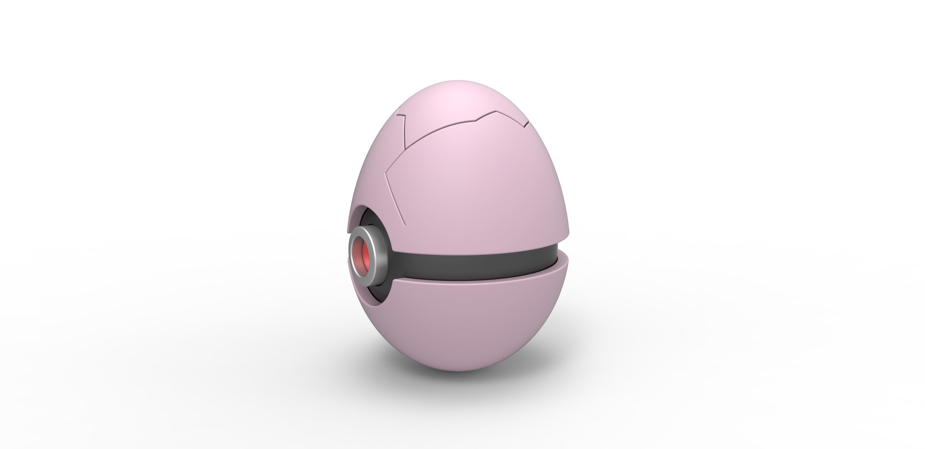 Exeggcute orb 3D print model_2