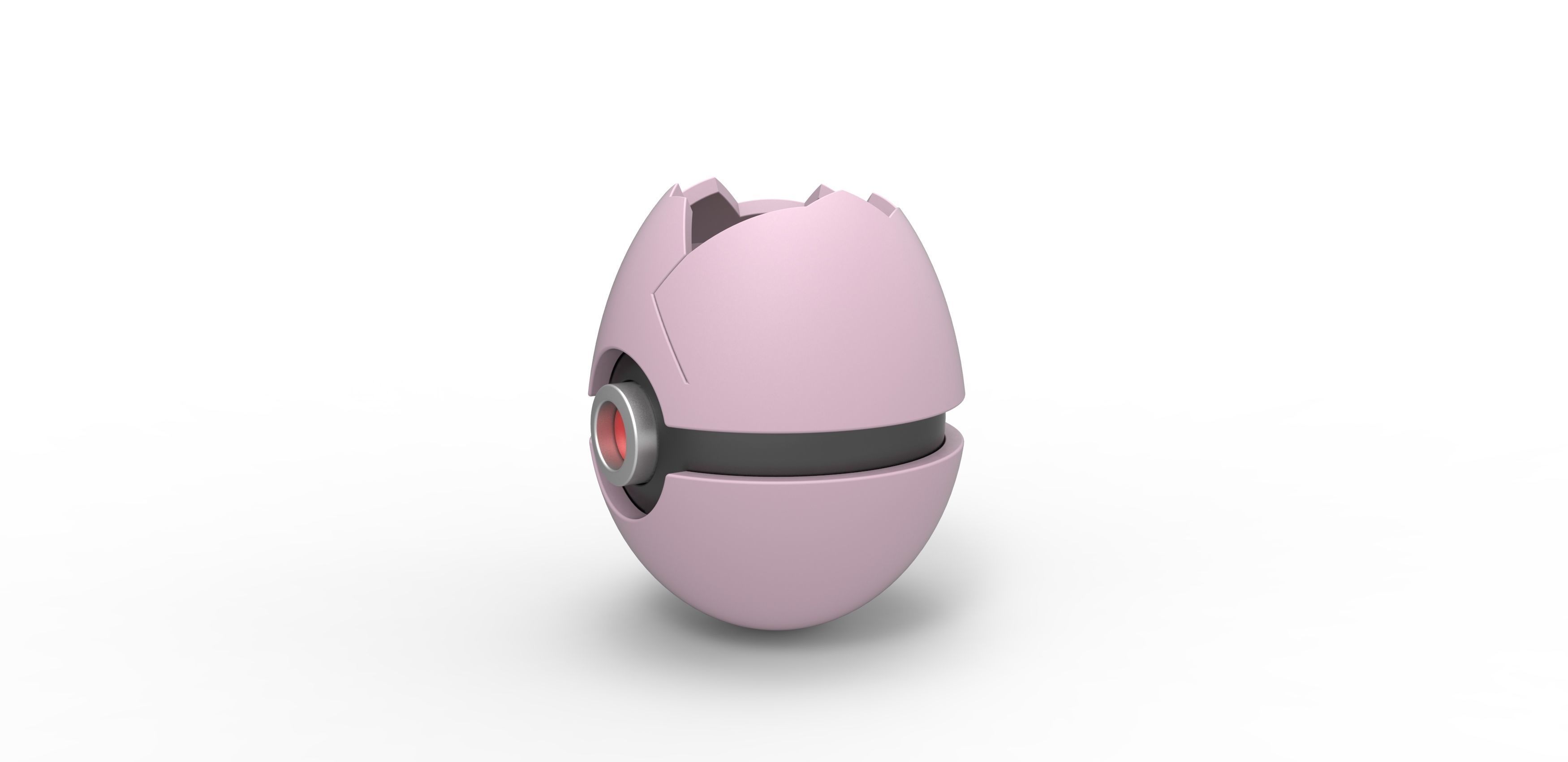 Exeggcute orb 3D print model_3