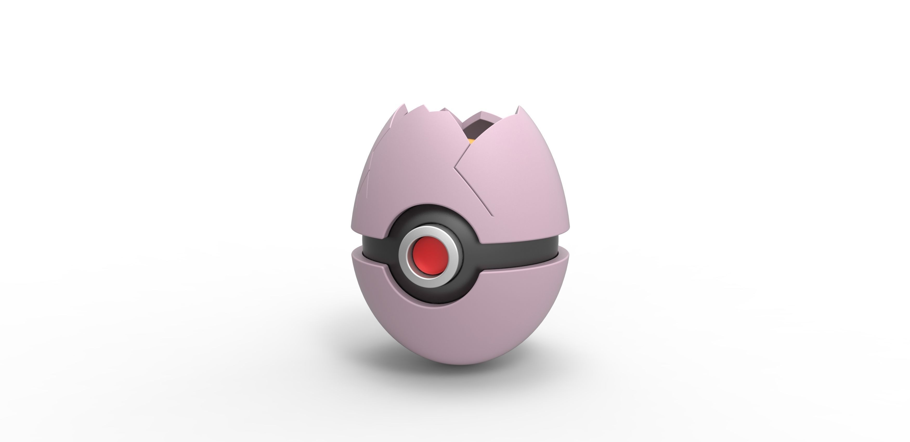 Exeggcute orb 3D print model_1