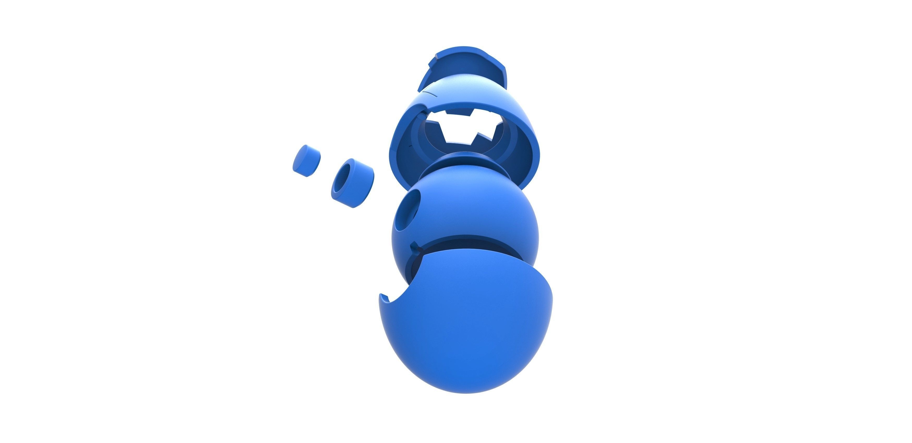 Exeggcute orb 3D print model_25