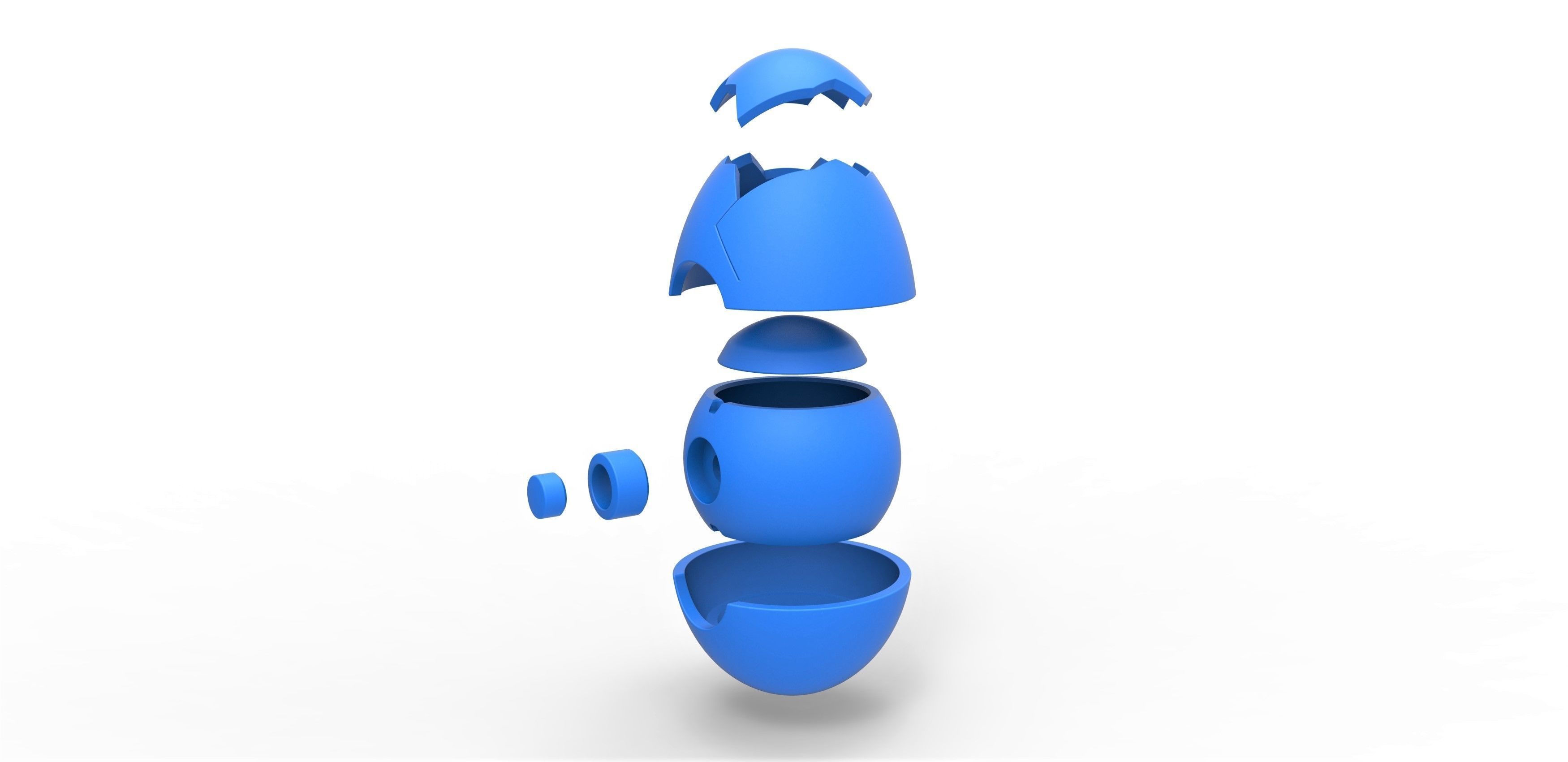 Exeggcute orb 3D print model_24