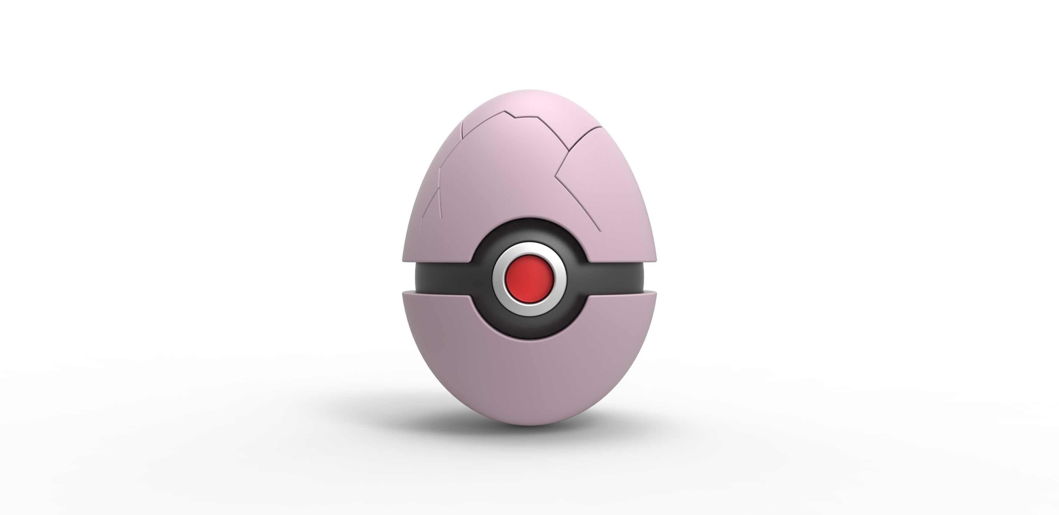 Exeggcute orb 3D print model_4
