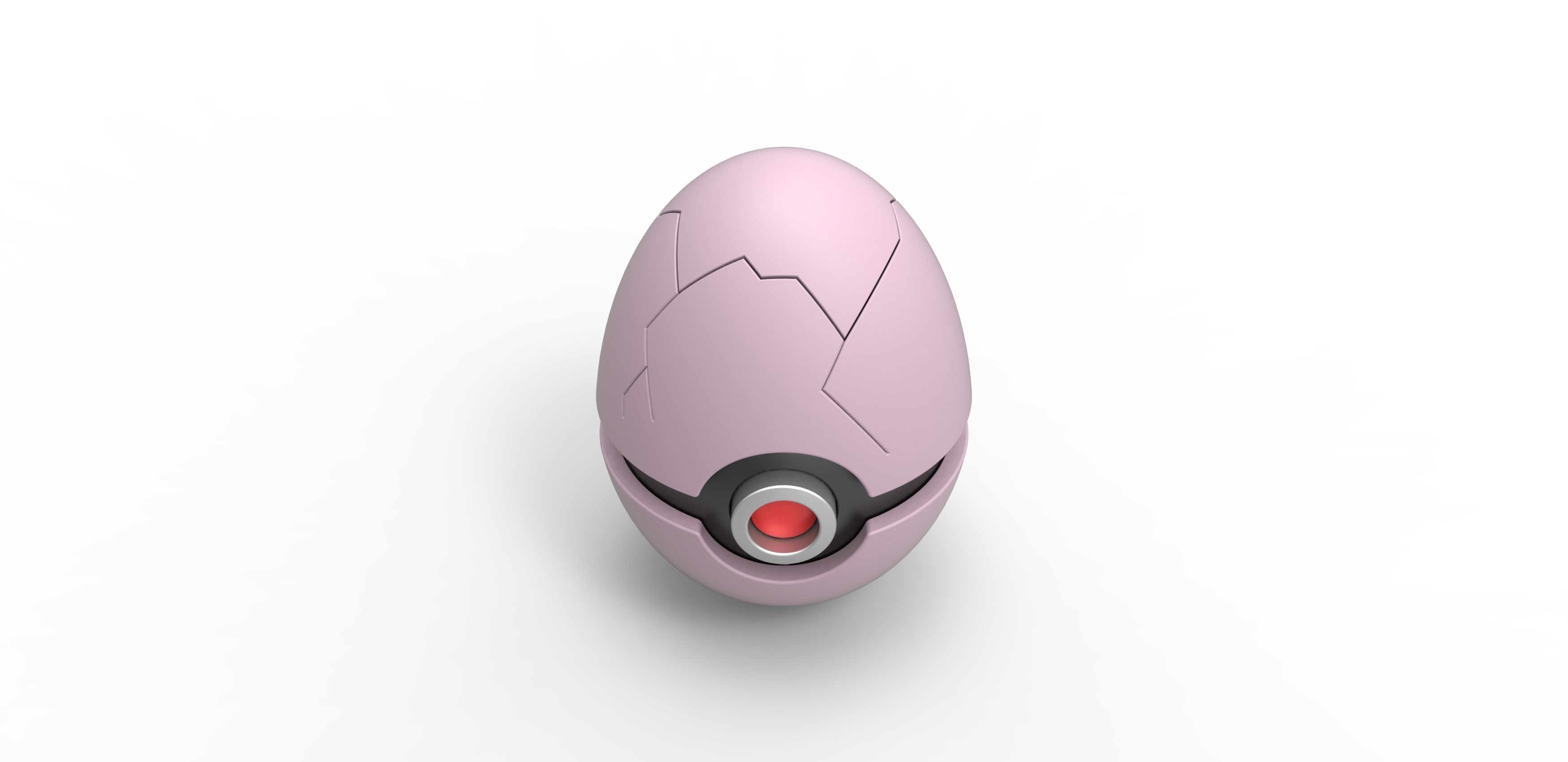 Exeggcute orb 3D print model_6