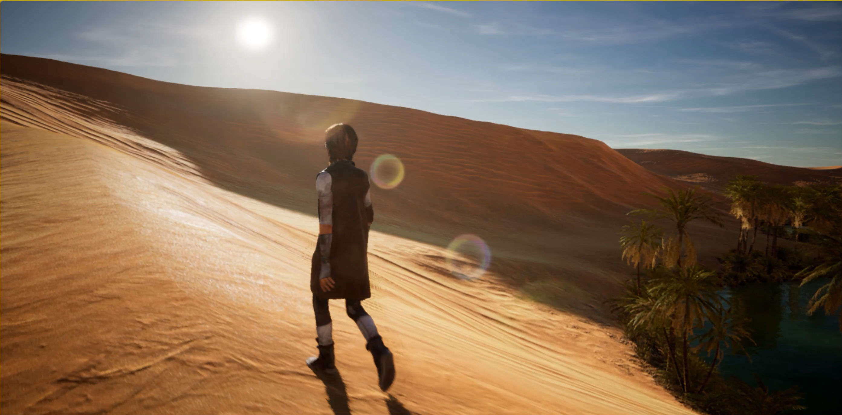 Custom female outfit for Metahuman character Low-poly 3D model_16